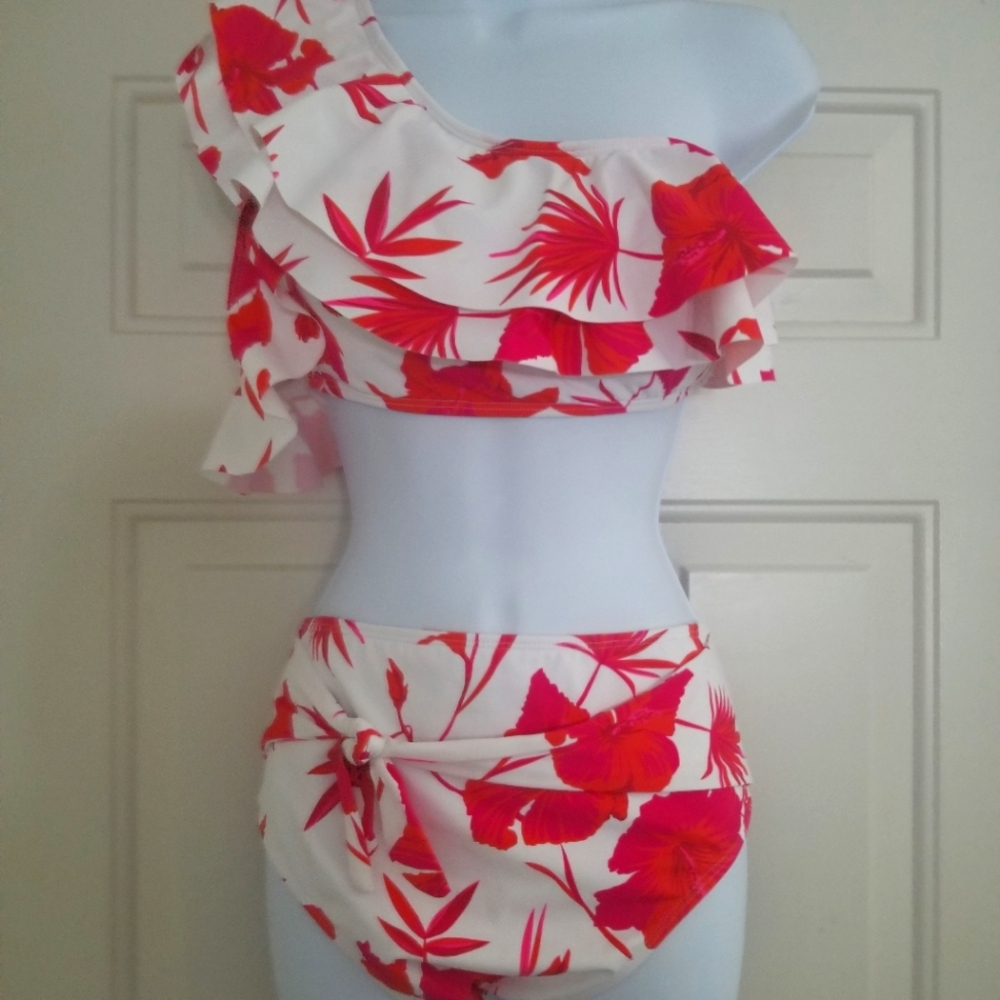 One Shoulder Bikini set